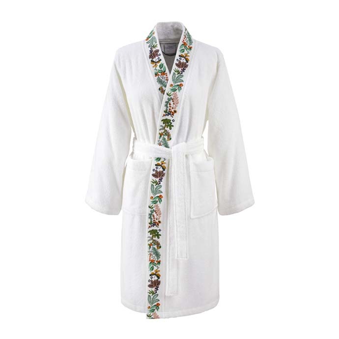 Peignoir kimono femme Yves Delorme Jardins Taille S Chercheur d eponge